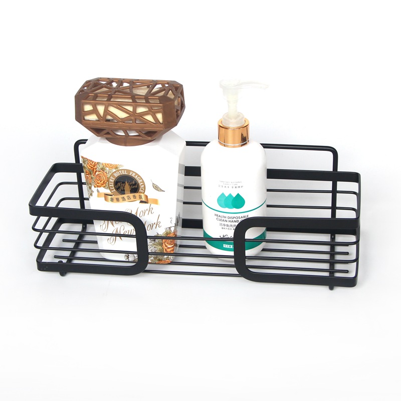 2 Pack Black Shower Basket